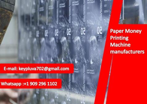 Best Quality Counterfeit Money Printers For Sale